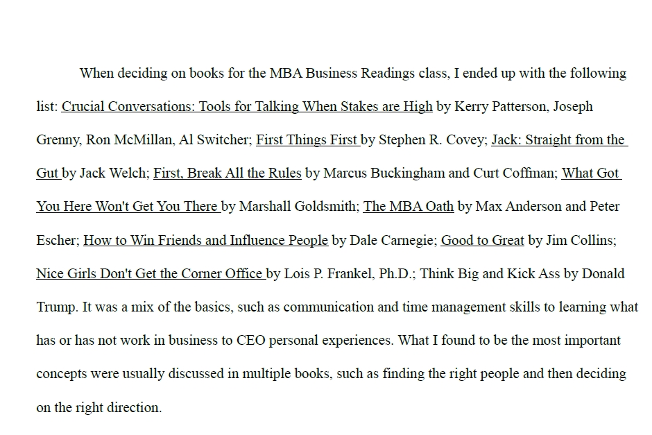 Readings in Marketing
